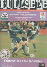 Hereford United v Forest Green Rovers 05-Apr-1999