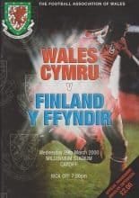 Wales v Finland 29-Mar-2000