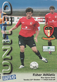 Hayes & Yeading United v Fisher Athletic 23-Oct-2007
