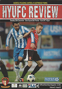 Hayes & Yeading United v Fleetwood Town 20-Dec-2011