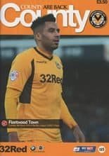 Newport County v Fleetwood Town 04-Mar-2014