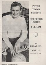 Hereford United v Fulham 12-May-1970
