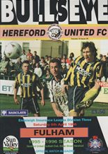 Hereford United v Fulham 06-Apr-1996