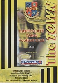 Harrogate Town v Gainsborough Trinity 20-Jan-2007