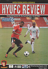 Hayes & Yeading United v Gateshead 24-Sep-2011
