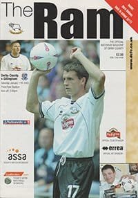 Derby County v Gillingham 11-Jan-2003