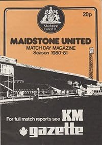 Maidstone United v Gillingham 16-Dec-1980