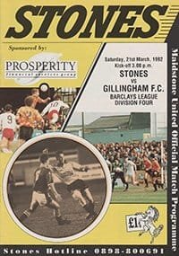 Maidstone United v Gillingham 21-Mar-1992