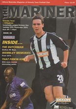 Grimsby Town v Gillingham 25-Sep-2001