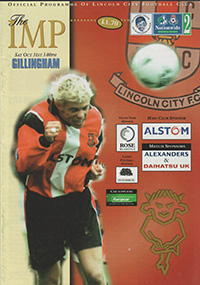 Lincoln City v Gillingham 31-Oct-1998