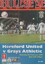 Hereford United v Grays Athletic 04-Feb-2006