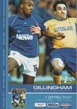Gillingham v Grimsby Town 10-Feb-2001