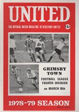 Hereford United v Grimsby Town 10-Mar-1979