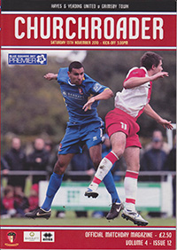 Hayes & Yeading United v Grimsby Town 13-Nov-2010
