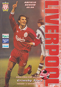 Liverpool v Grimsby Town 18-Nov-1997