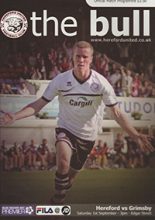 Hereford United v Grimsby Town 01-Sep-2012