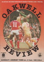 Barnsley v Grimsby Town 21-Sep-1985