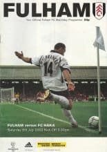 Fulham v FC Haka 06-Jul-2002