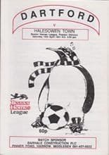 Dartford v Halesowen Town 13-Apr-1991