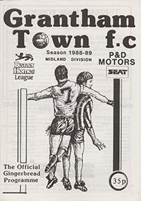 Grantham Town v Halesowen Town 14-Jan-1989