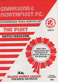 Gravesend & Northfleet v Halesowen Town 02-Mar-1991