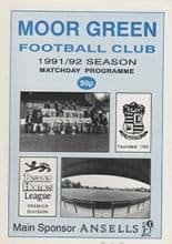 Moor Green v Halesowen Town 03-Sep-1991