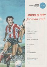 Lincoln City v Halifax Town 05-Oct-1991