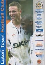 Luton Town v Halifax Town 23-Mar-2002