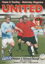Hayes & Yeading United v Hampton & Richmond Borough 27-Aug-2007