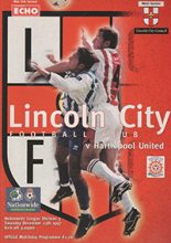 Lincoln City v Hartlepool United 13-Dec-1997