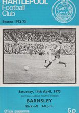 Hartlepool United v Barnsley 14-Apr-1973