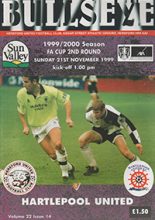 Hereford United v Hartlepool United 21-Nov-1999