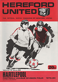 Hereford United v Hartlepool United 22-Mar-1980