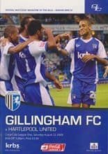 Gillingham v Hartlepool United 22-Aug-2009