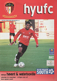 Hayes & Yeading United v Havant & Waterlooville 01-Nov-2008