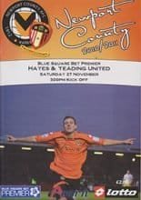 Newport County v Hayes and Yeading United 27-Nov-2010