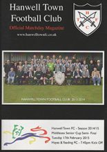 Hanwell Town v Hayes & Yeading United 17-Feb-2015