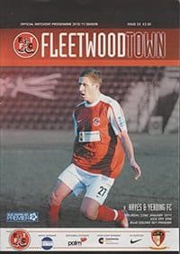 Fleetwood Town v Hayes & Yeading United 22-Jan-2011