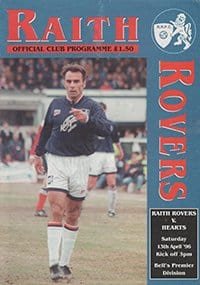 Raith Rovers v Heart of Midlothian 13-Apr-1996