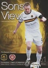 Dumbarton v Heart of Midlothian 09-Jul-2015