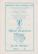 Merthyr Tydfil v Hendon 15-Dec-1973