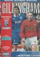 Gillingham v Hereford United 16-Nov-1996
