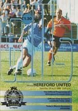 Gillingham v Hereford United 29-Apr-1995