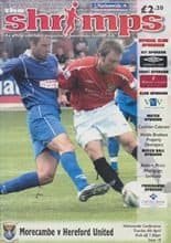 Morecambe v Hereford United 04-Apr-2006