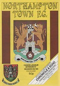 Northampton Town v Hereford United 05-Oct-1985