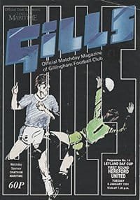 Gillingham v Hereford United 08-Jan-1991