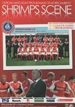 Morecambe v Hereford United 08-Aug-2009