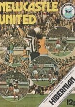 Newcastle United v Hibernian 09-Oct-1976
