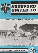Hereford United v Hillingdon Borough 04-Dec-1971