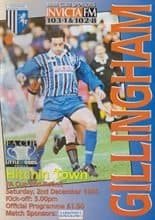 Gillingham v Hitchin 02-Dec-1995